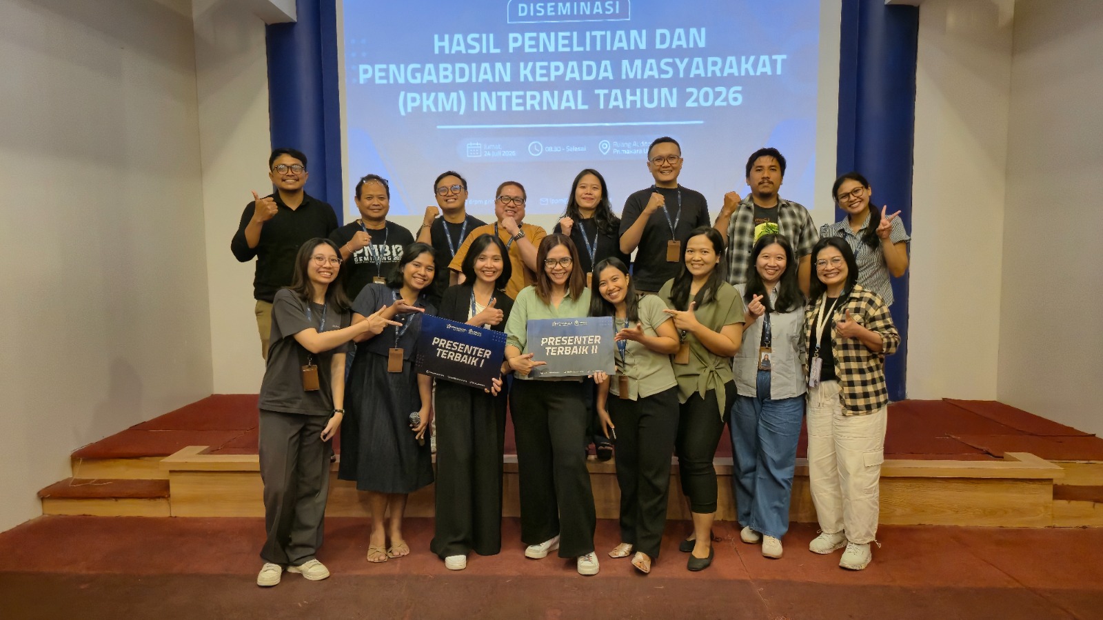 Primakara University's DRPM Holds 2026 Internal Research and Community Service Dissemination