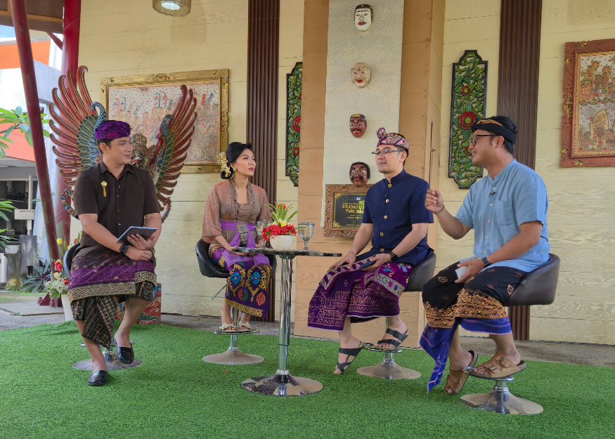 Primakara University Lecturer Joins TVRI Bali’s Dialog Antar Nusa as a Speaker to Discuss AI for Education and Digital Business